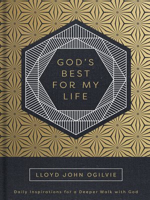 cover image of God's Best for My Life